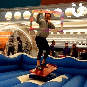 Rodeo Rides Surf Simulator and Inflatable Canopy Hire