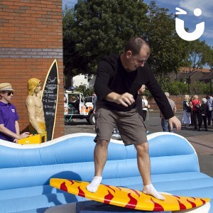 Surf Simulator for outdoor events