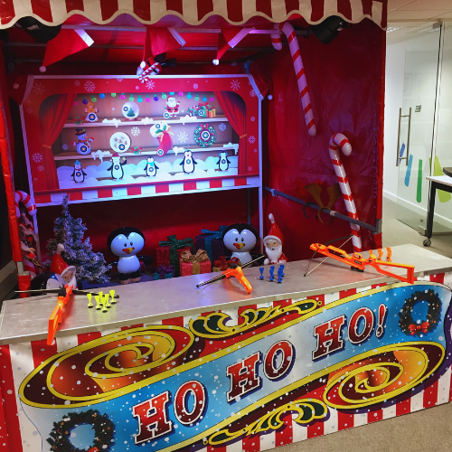 Christmas Funfair Target Stall Hire
