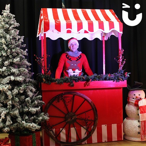Festive Traditional Wooden Carts Hire