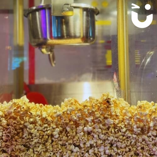 Popcorn Machine Lots Of Popcorn