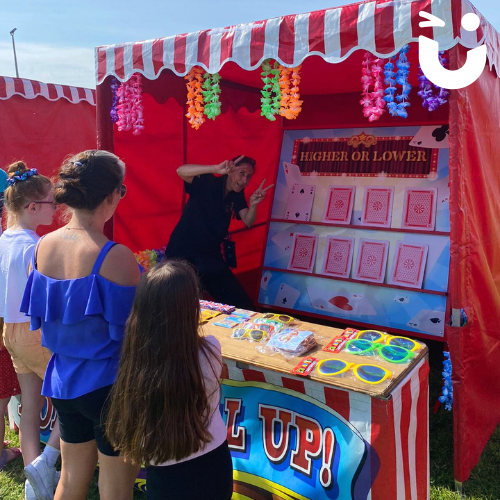Play Your Cards Right Stall Hire