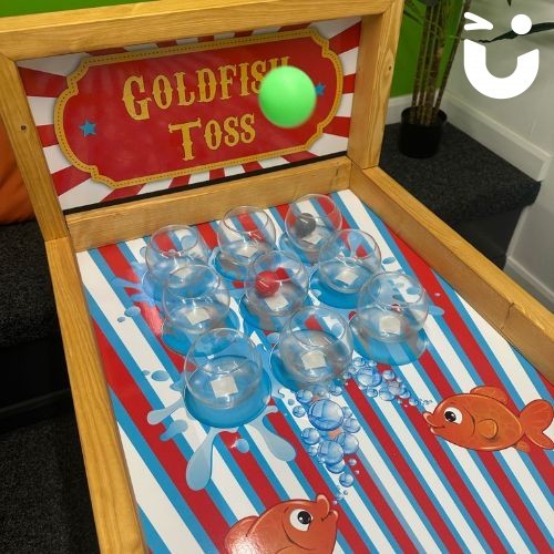 Goldfish Toss - Carnival Table Top Game Hire