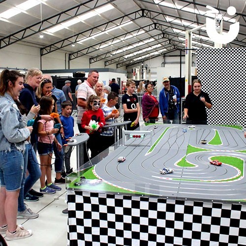 Giant 8 Lane Scalextric Hire Indoor - Leisure Hire