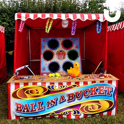 Ball In A Bucket Game Stall | Carnival Games - The Fun Experts®️