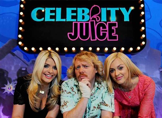FILMING EVENT FOR ITV'S CELEBRITY JUICE