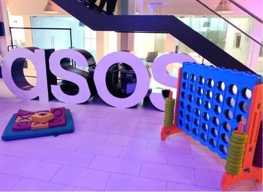 A CORPORATE FUN DAY EVENT FOR ASOS