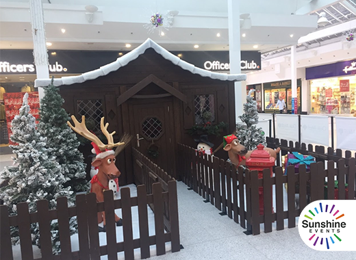 A MAGICAL WOODEN GROTTO FOR MIDCOUNTIES COOP STORE