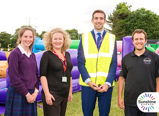 HEALTHY LIFESTYLE WEEK: INFLATABLES + FUN = HEALTHY LIVING