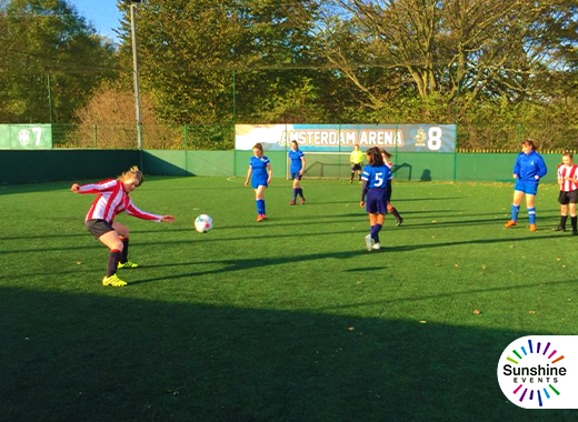 GIRLS' FOOTBALL DAY AT SUNDERLAND COLLEGE