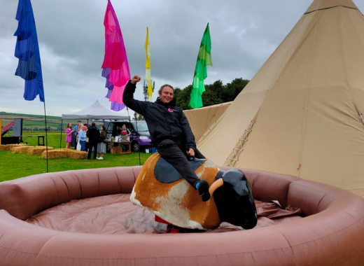 Bucking Good Fun at New Close Farm!