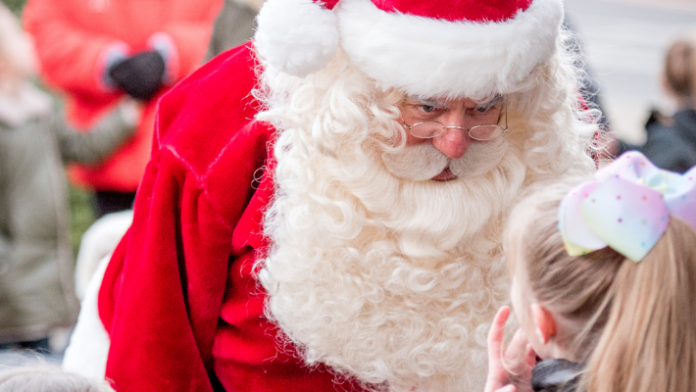 Santa Claus Real Beard or Fake Beard
