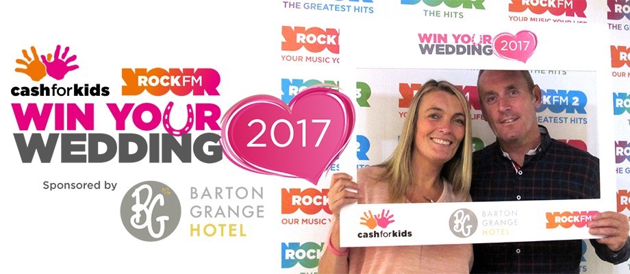 Rock FM win your wedding competition winners announced!