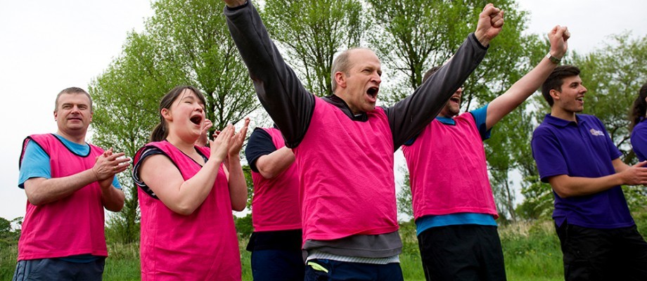 The Fun Experts bring the laughter to a team building event for Booths!