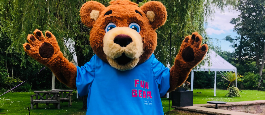 Smiles, laughter and a giant Sunshine Bear with 8 out of 10 cats!