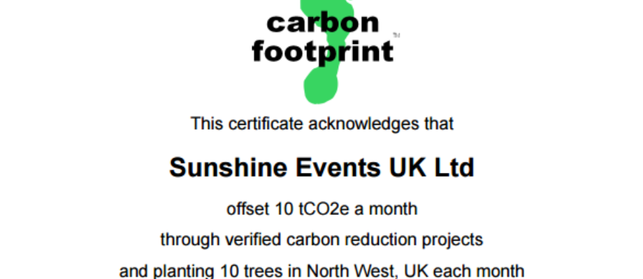 The Fun Experts are officially tree huggers with our funky new CSR policy!