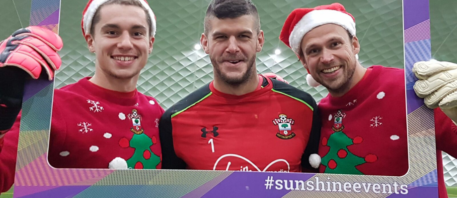Rocking around the Christmas tree with Southampton FC!