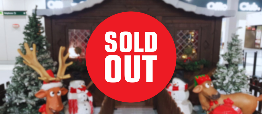 We've Sold Out...