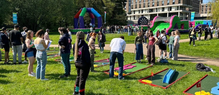 A Sunny Student Event at the Uni of Birmingham!!