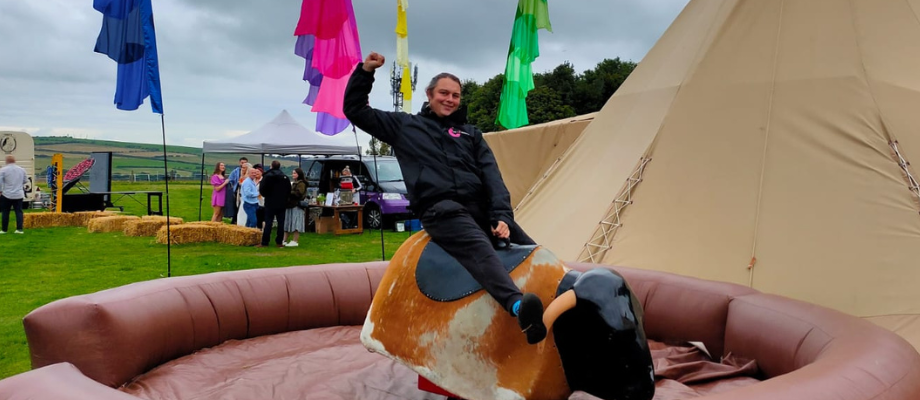 Bucking Good Fun at New Close Farm!