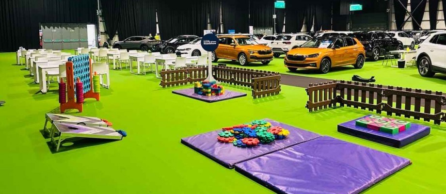 The Fun Experts Supply Interactive Games for Arnold Clark Exhibition