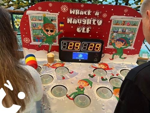 Digital Whack a Naughty Elf
