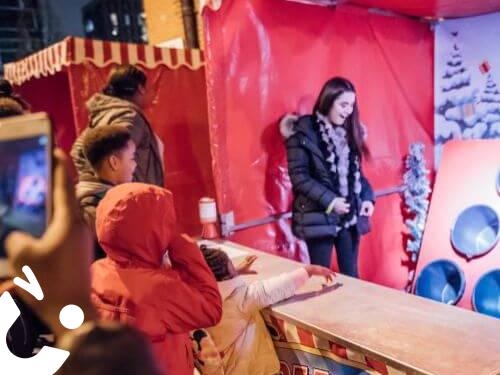 Christmas Ball In A Bucket Stall 1