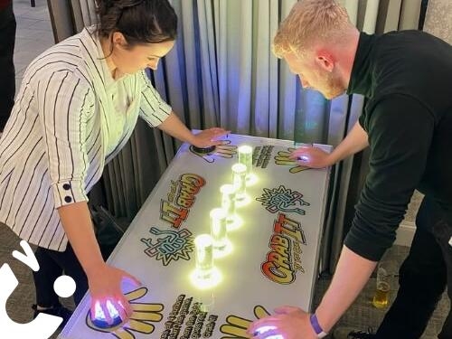 Grab It Table At A Company Event