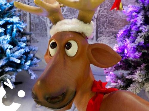 Chrismtas Reindeer Prop