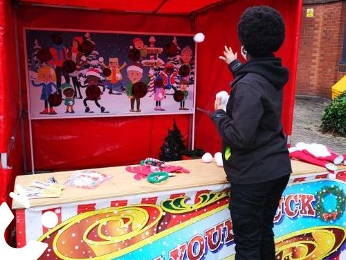 Christmas Snowball Toss Hire 4