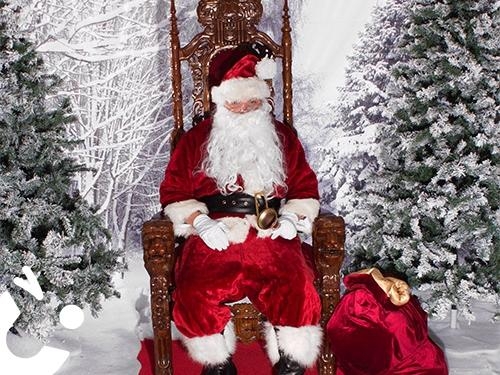 Santas Throne for Christmas