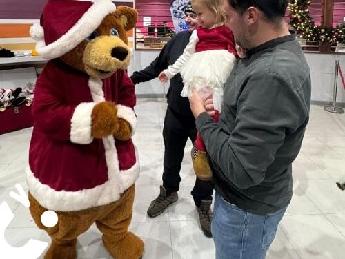 Christmas Santa Bear Hire